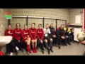Sport in Beeld - Voetbal - Dames tegen de Heren Sport in Beeld - Voetbal - Dames tegen de Heren