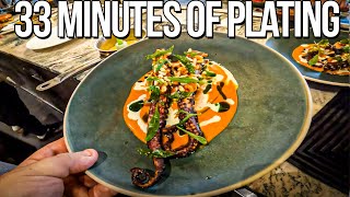 Pov Chef Plating In A Top London Restaurant