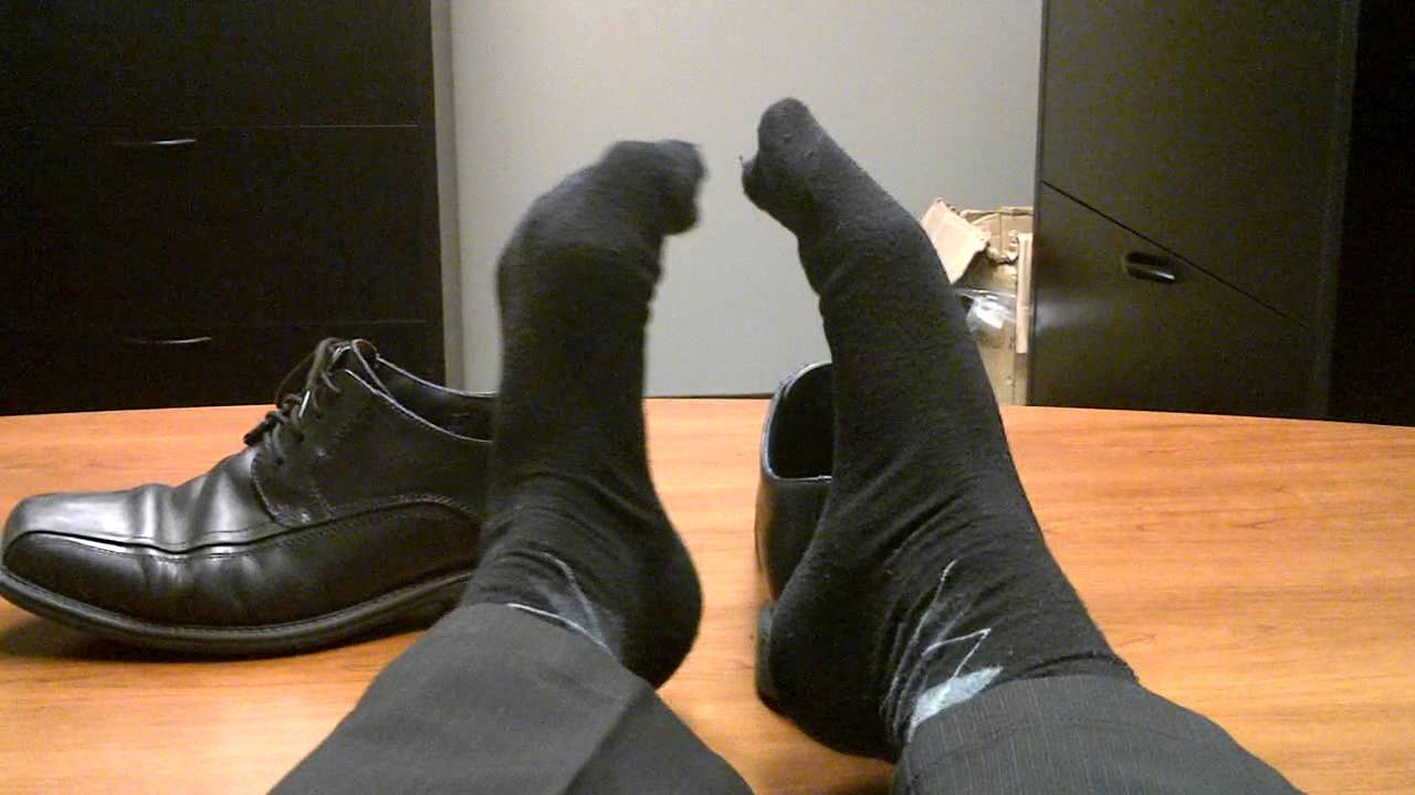 Shoes socks feet