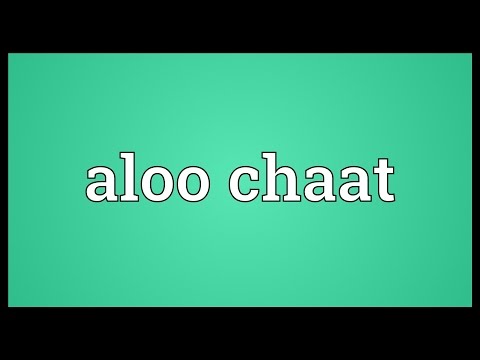 Header of Aloo Chaat