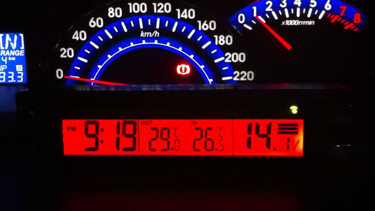 Car Battery Voltage >> LCD Back Light Car Clock Thermometer RCC, Battery Voltage Meter All In One - YouTube Car Battery Voltage >> LCD Back Light Car Clock Thermometer RCC, Battery Voltage Meter All In One - YouTube