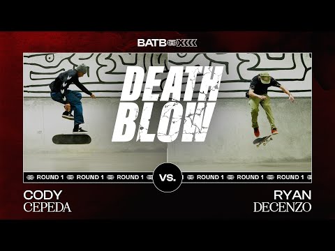 Ryan Decenzo's Nollie Late Shuv Vs. Cody Cepeda's Switch Frontside Biggerspin | DEATH BLOW