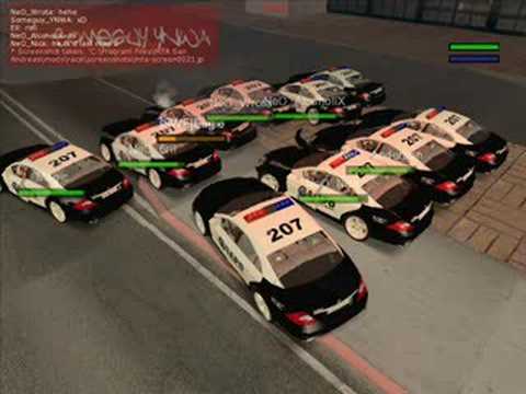 a Cop meet up in Team-NeO's MTA server during May 2007. a Cop meet up in Team-NeO's MTA server during May 2007.
