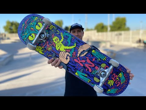 JEREME KNIBBS 'REPTILIAN' POWERPLY PRODUCT CHALLENGE w/ ANDREW CANNON! | Santa Cruz Skateboards