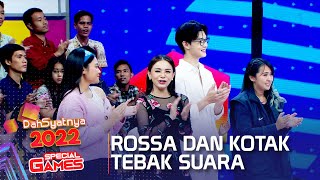 Download lagu TIM ROSA DAN TIM TANTRI KOTAK BERLOMBA MENEBAK SUARA - DAHSYATNYA 2022
