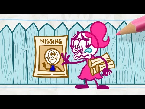 Pencilmate's Kidnapped?? | Animated Cartoons Characters | Animated Short Films