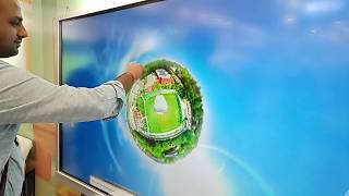 Touch Kiosk 360 virtual tour|360 video|Golden Globe Technologies