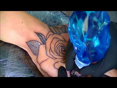 Hình Xăm Hoa Hồng - Rose Tattoo