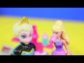 Barbie Mega Bloks Makeover Elsa Disney Frozen Doll Toy Alltoycollector