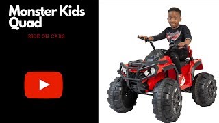 Monster Kids Quad Bike
