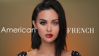 American VS French Makeup Tutorial American VS French Makeup Tutorial
