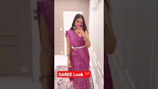 Saree Look