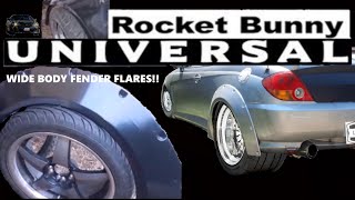 Rocket Bunny Universal Fender Flare Unboxing AND MORE!!