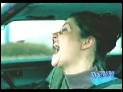 Funny commercial-angry German woman