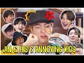 BTS Jin And His 6 Annoying Little Children