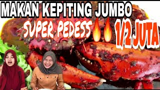 Review KEPITING SITUNGKU RAJA| Kepiting JUMBO PEDES GILA | Mukbang Sister