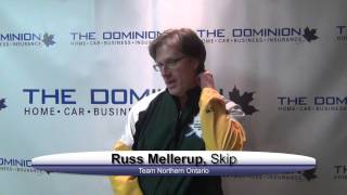 Draw 1 Interviews from The Dominion Curling Club Championship 2012