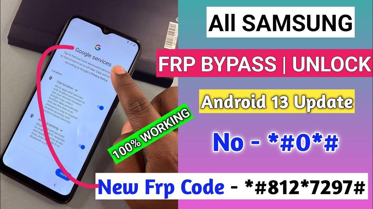 WITHOUT PC 2024:- All Samsung FRP Bypass Android 13 New WITHOUT PC 2024:- All Samsung FRP Bypass Android 13 New