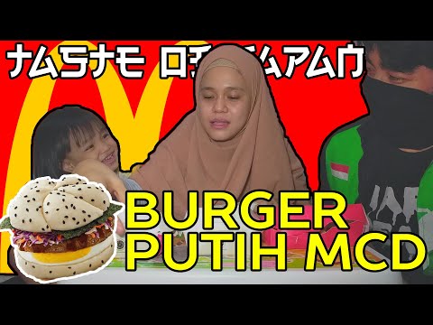 BURGER PUTIH MCDONALD.. RASA NYA UNIK BENERAN??