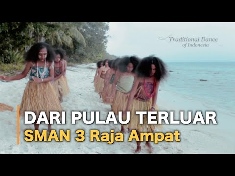 Tari Yospan - Raja Ampat Papua Barat