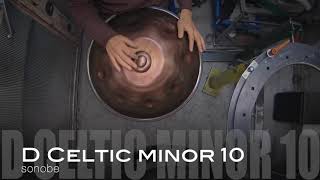 D Celtic Minor 10 ~immediate purchase~ /19.5"/495mm/Handpan/sonobe