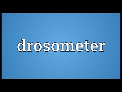 Header of drosometer