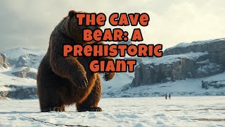 The Cave Bear A Prehistoric Giant