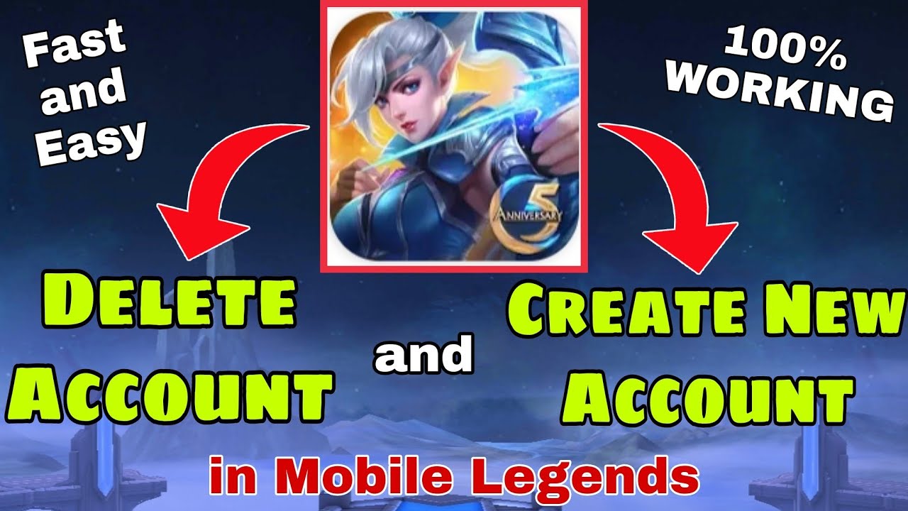 How to DELETE ACCOUNT in Mobile Legends | Create New How to DELETE ACCOUNT in Mobile Legends | Create New