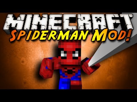 Watch Minecraft Mod Showcase : SPIDERMAN!
