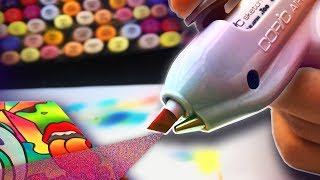 I Found the Best Way to Use Copic Markers