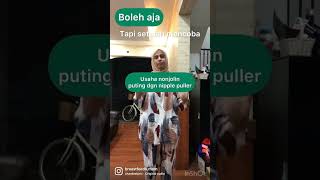 Puting Rata Ada Penyambung Puting