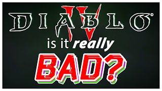 The Real Reason Why They Say Diablo 4 Is Bad