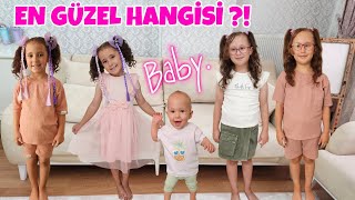 Bahar Banu Alya Ve Asel Mi̇ra Yeni̇ Kiyafetleri̇ni̇ Deni̇yor En Güzel Hangi̇si̇ Olmuş?