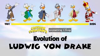 Evolution Of LUDWIG VON DRAKE (Disney's First TV Character) - 63 Years Explained