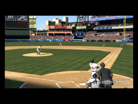 MLB 09 The SHOW Jordan Schafer first at bat HOME RUN Highlight
