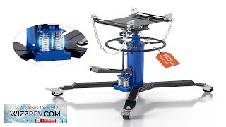 Vevor Hydraulic Transmission Jack 1322 Lbs 0.6 Ton Lifting Capacity Telescoping