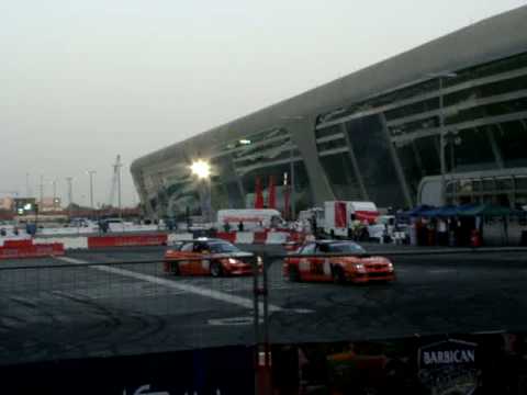 Team Orange who performed stunts in the movie Tokyo drift at Barbican Auto