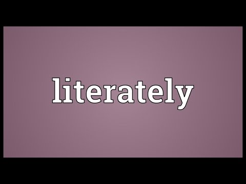 Header of literately