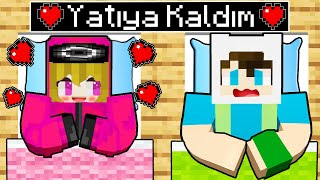 Squi̇d Game Kiz Korumasinin Evi̇nde Yatiya Kaldim Minecraft
