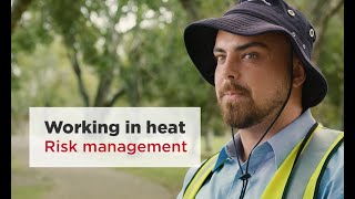 Working in heat: risk management