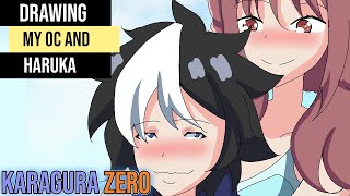 My Oc Astro X Haruka Harukana Receive-Karagura Zero