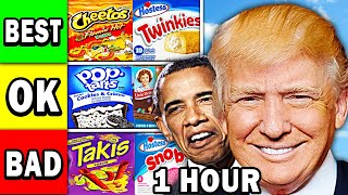 Presidents Rank Snacks For 1 Hour Ai Compilation