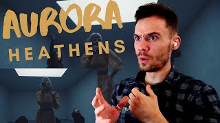 REACTING TO AURORA - Heathens (Live Performance)