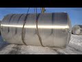 Video Used- DCI 10,500 Gallon (40,000 L) 316L Stainless Steel Dimple Jacketed Tank - stock # 45391001