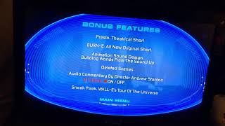 Walle Menu Dvd