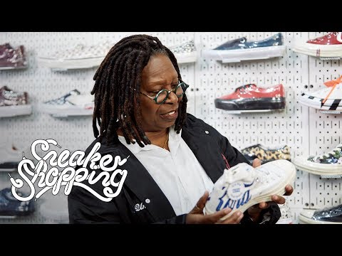 Whoopi Goldberg Goes Sneaker Shopping With Complex