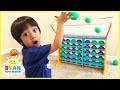 BALL TOSS Connect 4 Family Fun Game Night parent vs kid! Eggs...