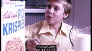 Tdadb0003 Kelloggs Rice Krispies Growing Up Young Jonathan Ross 1970