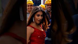Pooja Hegde Hot Navel Show As Monica..