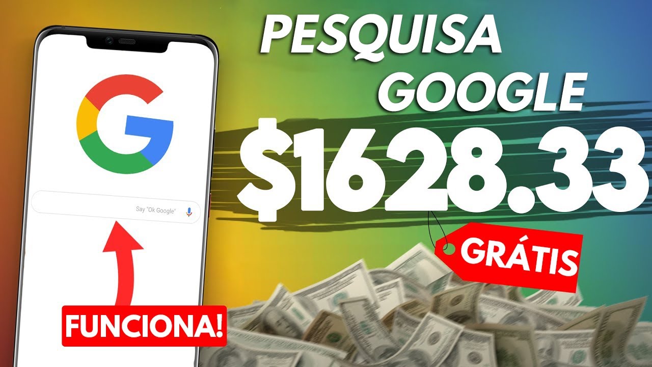 Faça $1,600+ Pesquisando no Google (FUNCIONANDO ✅) | Ganhar Dinheiro Online